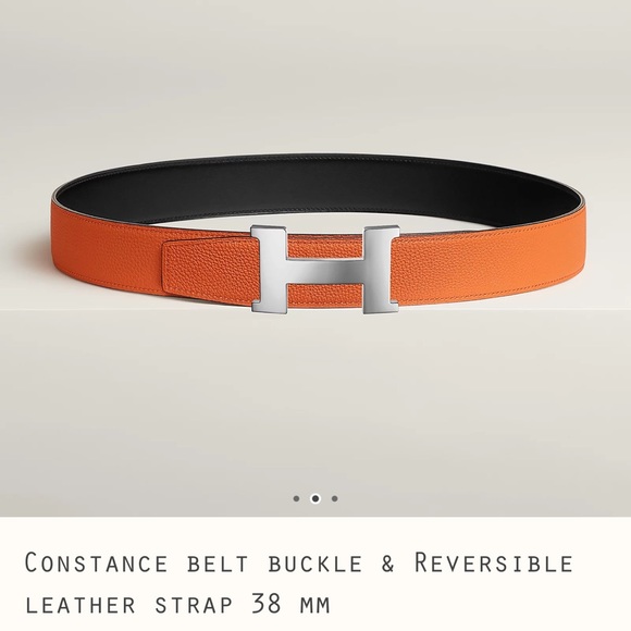 Hermes Constance Belt Buckle and Reversible Leather Strap 38MM - Picture 2 of 10